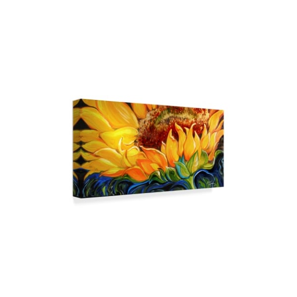 Marcia Baldwin 'Sunflower Rise'N Shine' Canvas Art,10x19